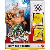 WWE Rey Mysterio (Green) Knuckle Crunchers 6 Toy Wrestling Action Figure