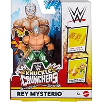 WWE John Cena (Blue) Knuckle Crunchers 6 Toy Wrestling Action