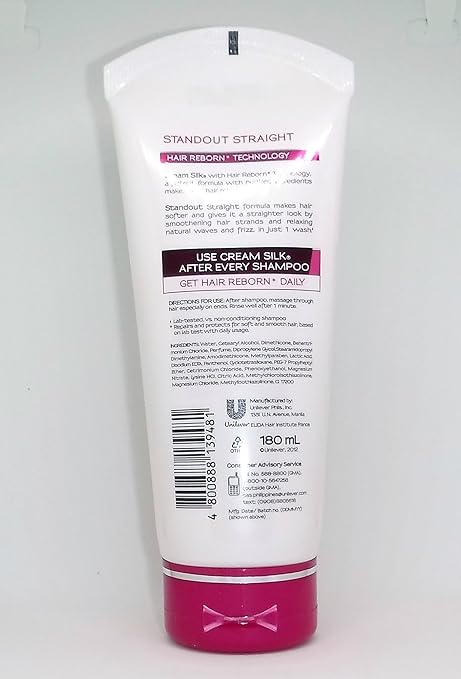 Amazon Com Cream Silk Conditioner Standout Straight For