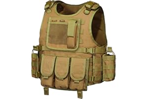GZ XINXING Black Tactical Airsoft Paintball Vest