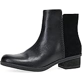 Dansko Women’s Ankle Boots Denay Waterproof Booties with Multi Leathers for a Sleek, Stylish Look and All-Day Arch Support