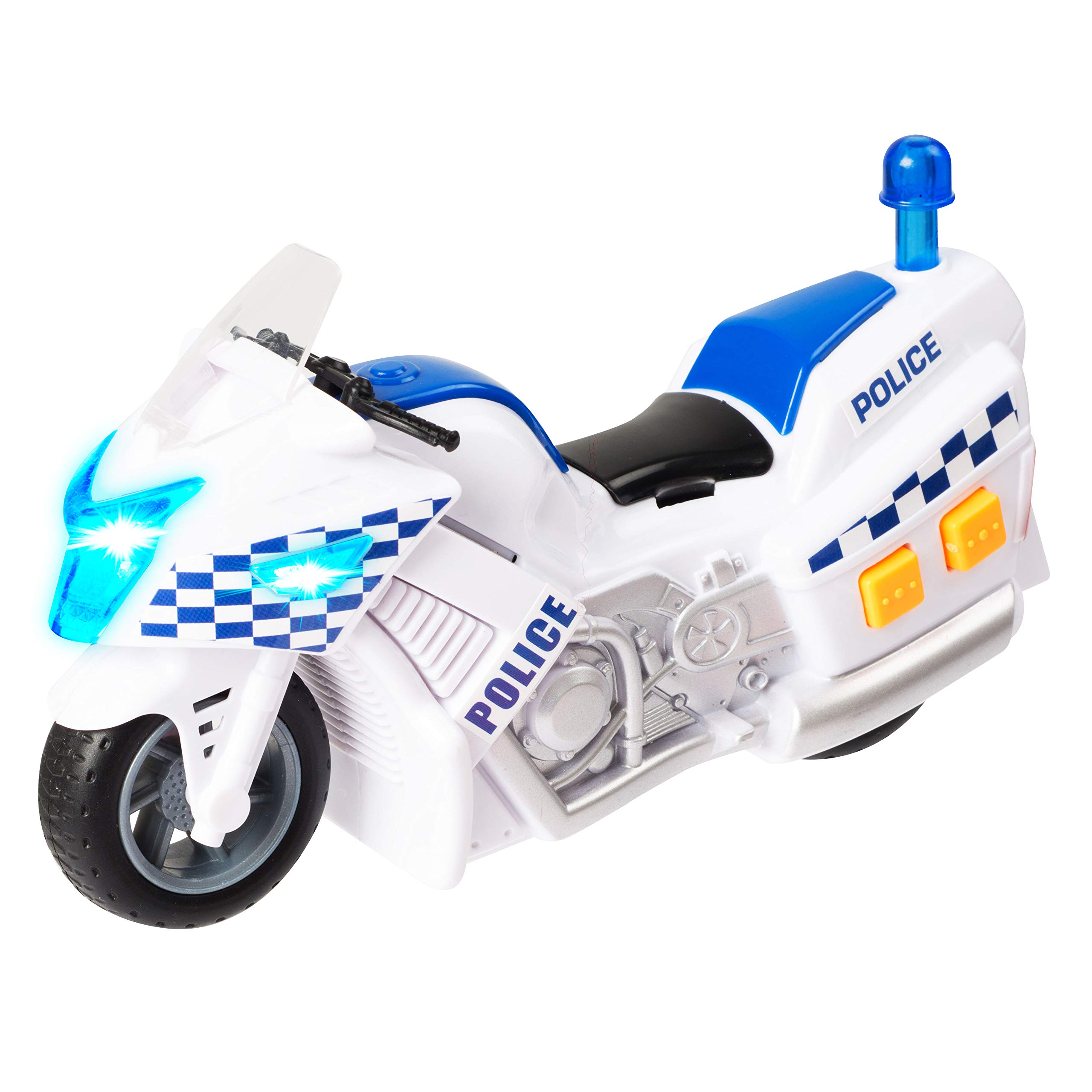 Teamsterz 1416563 Small Light and Sounds Police Motorbike