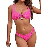 Blooming Jelly Women 2 Piece Bikini Set with Shells Swimsuit Push Up Bathing Suit Beach Vacation Clothes Fashion 2025