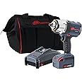 Ingersoll Rand W7152-K12 20V High-torque 1/2" Cordless Impact Wrench Kit, 1500ft-lbs Nut-busting Torque, 1 Batt and Charger