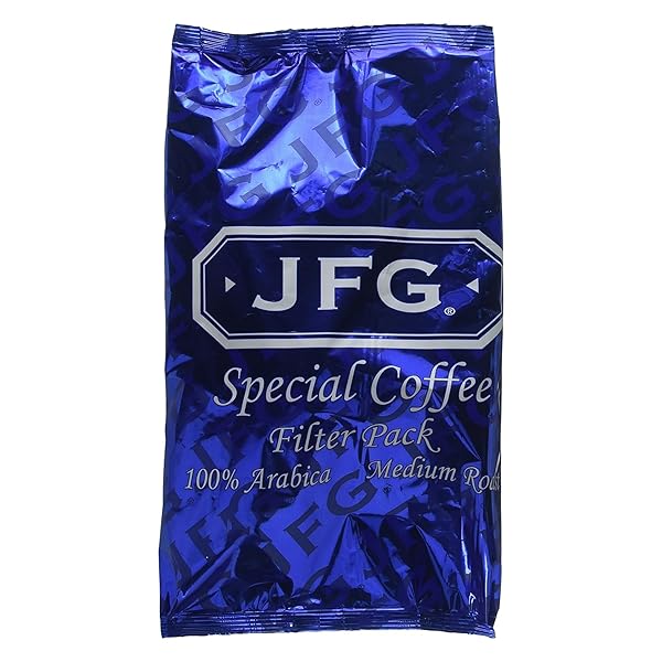 JFG PRE-MEASURED FILTER PACK COFFEE, EACH POUCH MAKES...