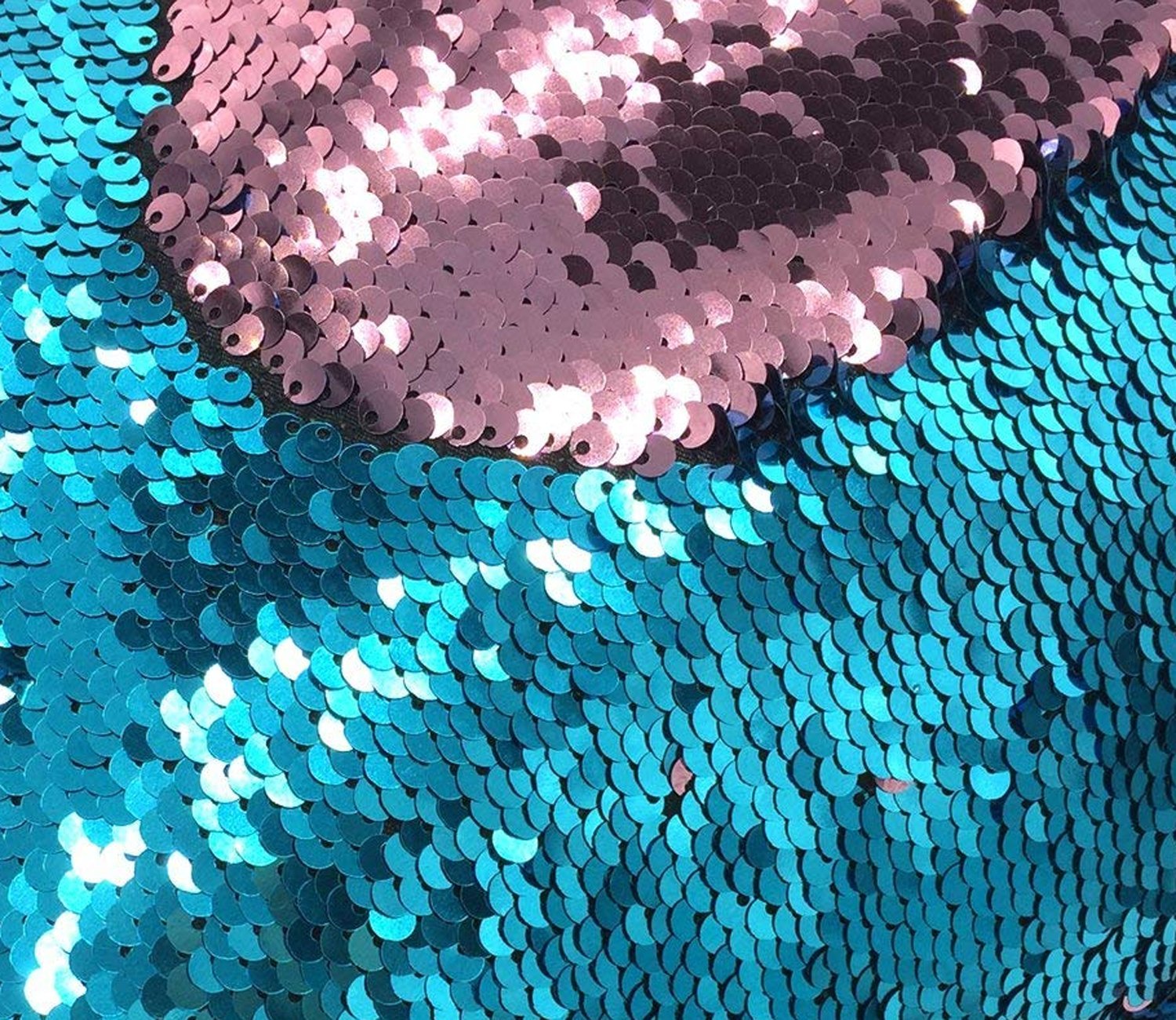 DOROIM Pillow Case Shiny Sparkling Reversible Sequins Magic Mermaid Invisible Zipper Case 16\