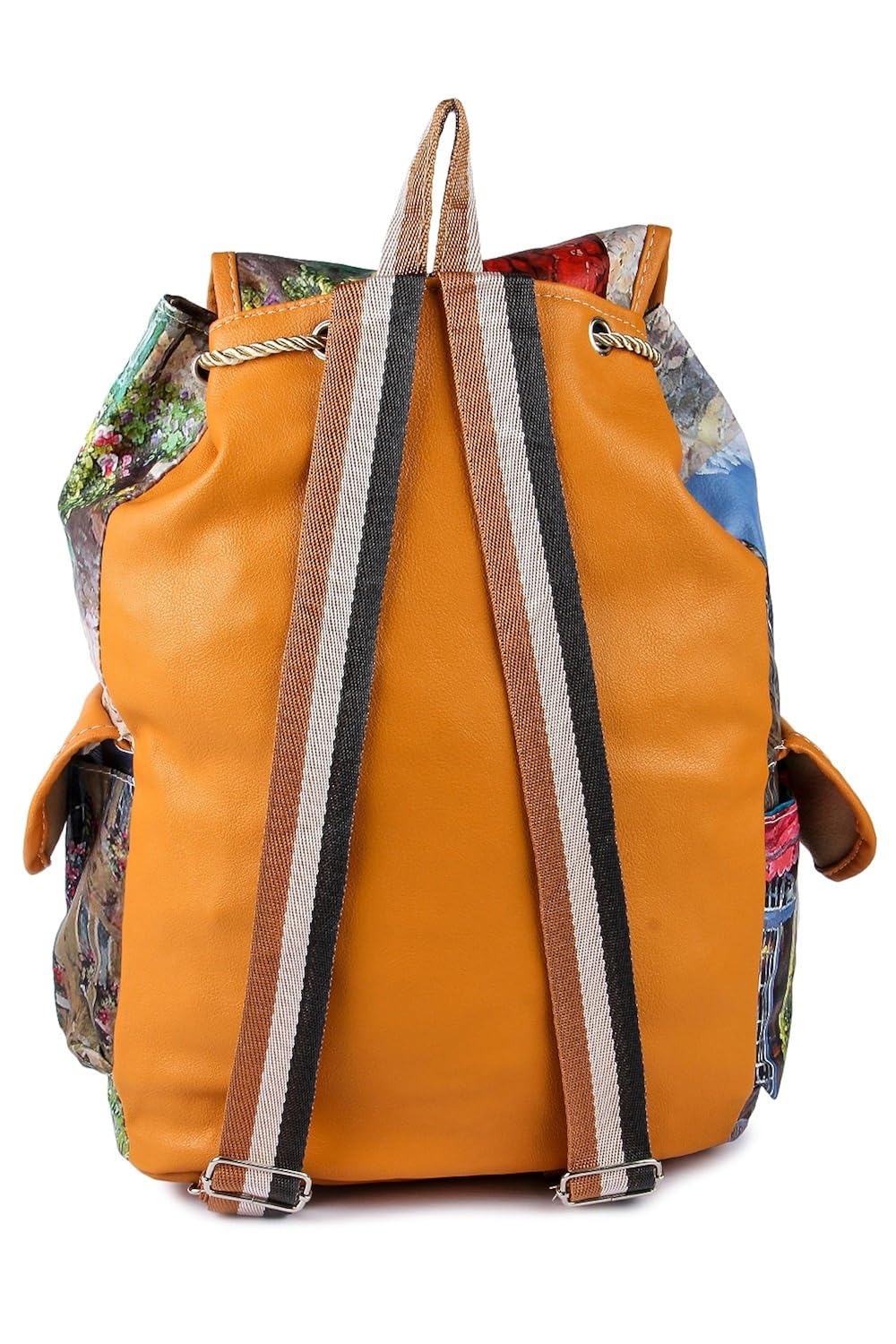 leather retail women's handbag backpack(multicolor,lr00475)