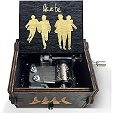 Let It Be Musical Box - Classical Wooden Music Box,Gifts for The Beatles Band Fans,Gifts for Friends and Family Birthday/Christmas/Valentine's Day