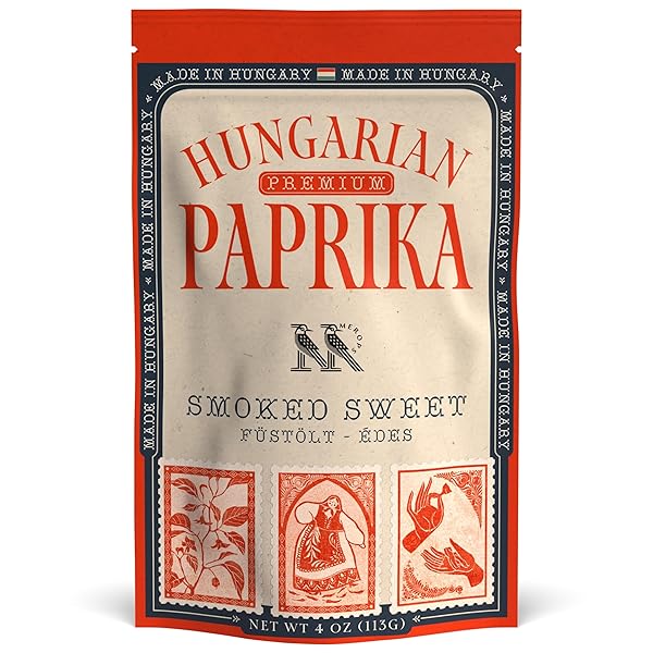 PREMIUM SMOKED SWEET HUNGARIAN PAPRIKA POWDER (4 OZ)...