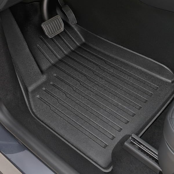GALVAGNITE FLOOR MATS FOR 2026 2025 TESLA MODEL Y JUNIPER, FULL COVERAGE ALL WEATHER FLOOR MAT CARGO LINER TRUNK MAT FRUNK BACKREST MATS ACCESSORIES (NOT FIT STANDARD)