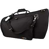 Protec Bell Up Euphonium Gig Bag, Gold Series, Model C242