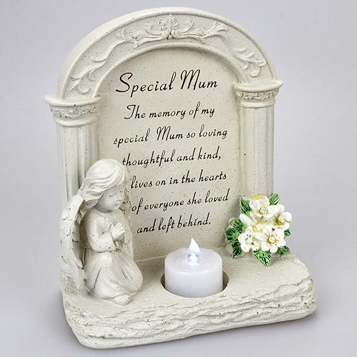Graveside Memorial Ornaments Heart Plaque Mum Amazon.co.uk Kitchen