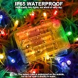 Dalugo Multicoloured Fairy Lights 3M 30 LED IP65 Battery Powered Timer 6h view 4