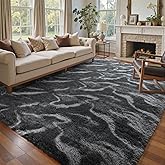 4x6 Ft Shag Rugs for Bedroom Living Room, Tie-Dyed Ultra Soft Fluffy Furry Area Rugs for Indoor Floor, Aesthetic Carpet for K