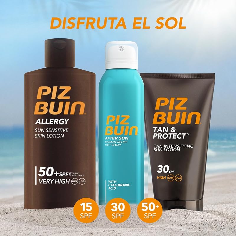 Allergy Sun Sensitive Skin Lotion FPS 50, Protector Solar, 200 ml