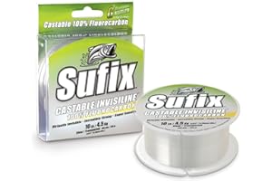 SUFIX InvisiLine Casting Fluorocarbon 20 Lb Clear 100 yd