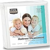 Utopia Bedding Zippered Mattress Encasement - Bed Bug Proof, Dust Mite Proof Mattress Cover - Waterproof Mattress Cover Protects from Insects and Fluids (Queen)