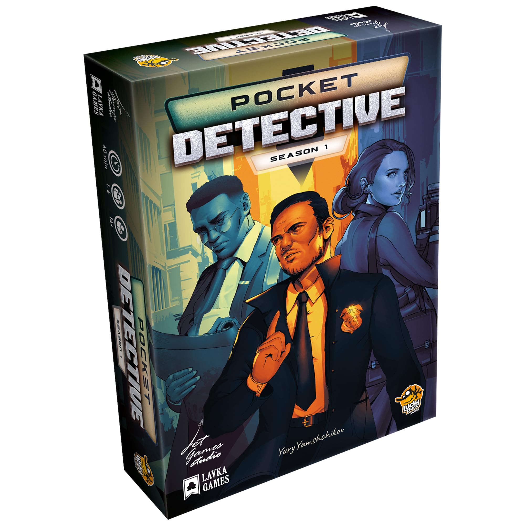 Lucky Duck Games Pocket Detective: Season 1