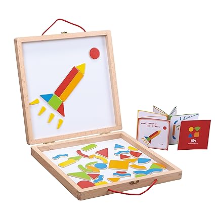 Fat Brain Toys Magnetic Creation Station Arts Crafts For Ages 3 To 4