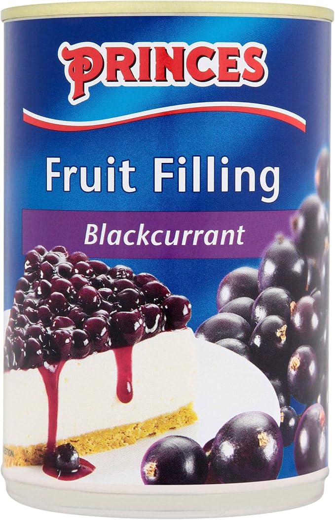 Princes Blackcurrant Fruit Filling 6x410g Amazon.co.uk Grocery