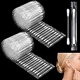 Hoolerry 200 Pcs Piercing Aftercare Swabs Disposable Individually Packaged Saline Solution Swabs for Hole Cleaner, Keloid Bump Removal, Nose Piercing Bump