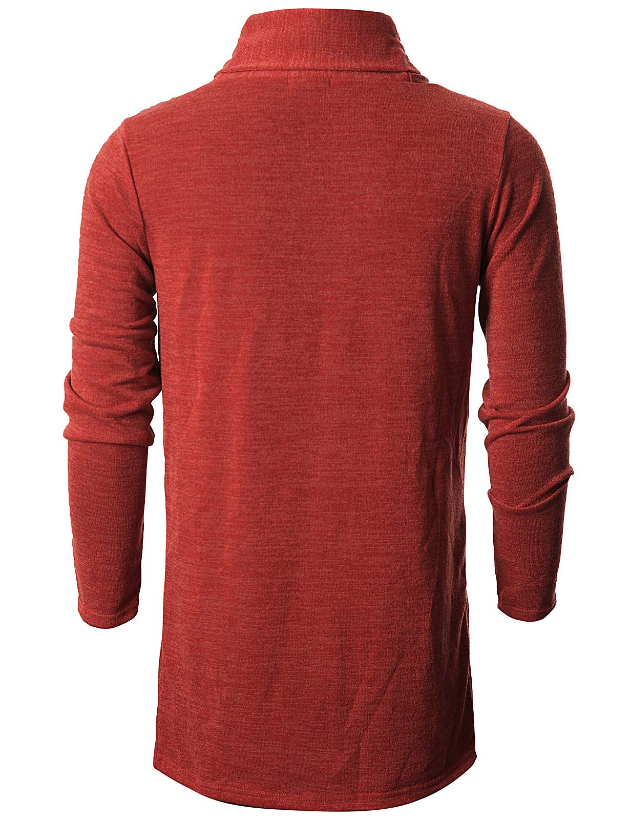 Cardigan Sweaters For Men OHOO Men's Longline Cardigan