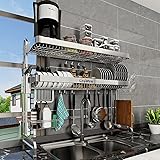 Loyalfire Over Sink Dish Drying Rack, 3 Tier