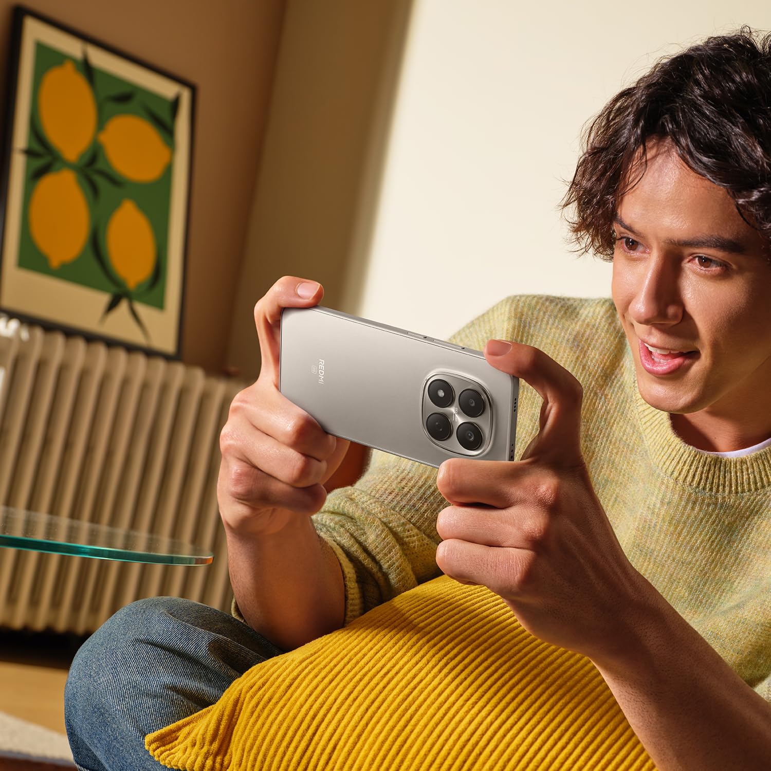 XIAOMI Redmi Note 15 Pro 5G Smartphone (8+512 GB) – 6580-mAh-Akku, IP66/IP68 Staub- und Wasserschutz, Neue 200-MP-Kamera, 6,83" AMOLED-Display, Titanium, 2 Jahre Garantie 8