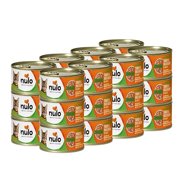 NULO TURKEY & DUCK GRAIN-FREE MINCED WET CANNED CAT FOOD, 3 OUNCE