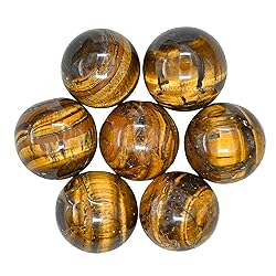 Amazing Gemstone Tiger Eye Crystal Ball - 1 Inches