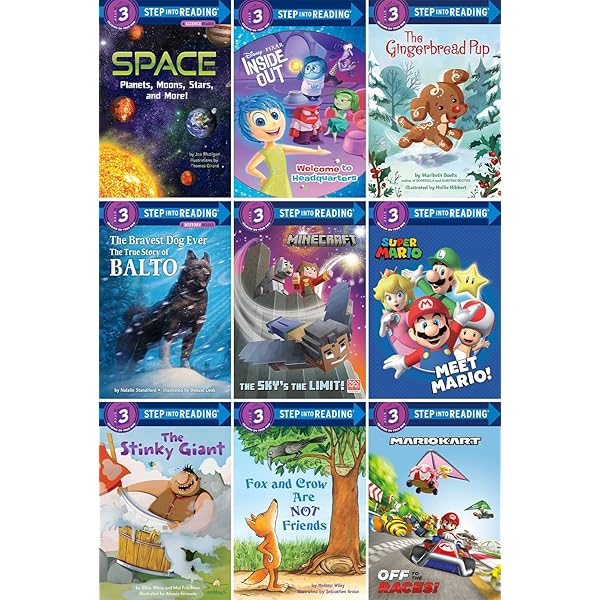 Step into Reading Level 4: A Captivating 9-Book Set - From