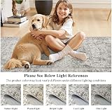 Homcomodar Boho Hallway Runner Rug 65x240cm Non Slip Washable Distressed view 4