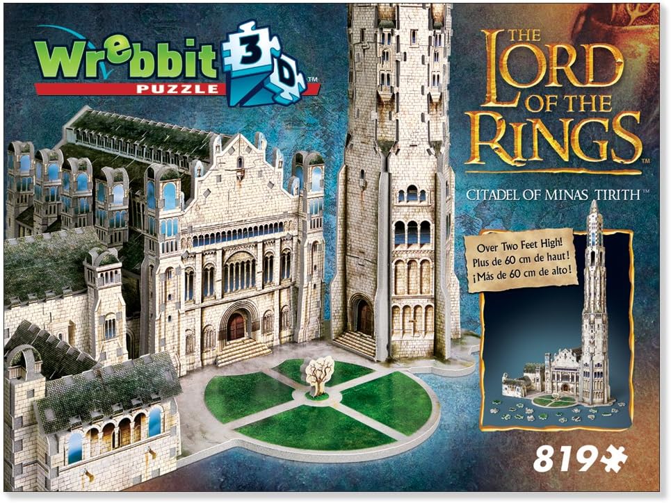 minas tirith 3d puzzle