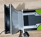 Fan Shroud Kit for Tesla K80, M40, P40, P100, V100
