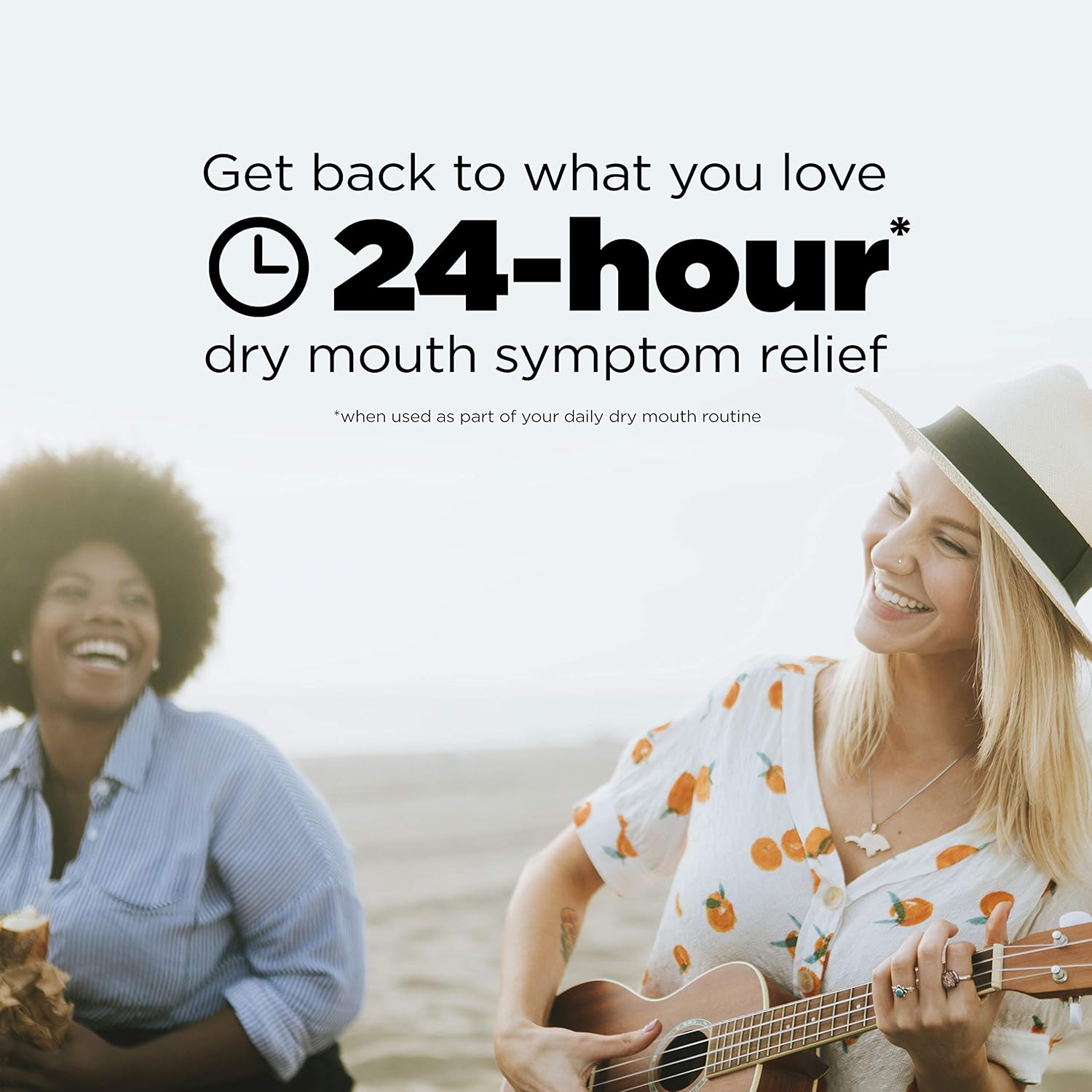 GUM - 1800R Hydral Oral Spray, Alcohol-Free Gentle Mint Spray for On-The-Go Dry Mouth Relief, 2 oz: Industrial & Scientific