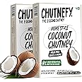 Chutnefy - Coconut Chutney - 2.64 Ounces | Delicious & Ready-to-Eat | 5-Second Instant Chutney | No Preservatives or Additives