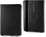 Navitech Black Faux Leather Case for Kindle Fire HDX 7" with 360 Stand (Blue) view 3