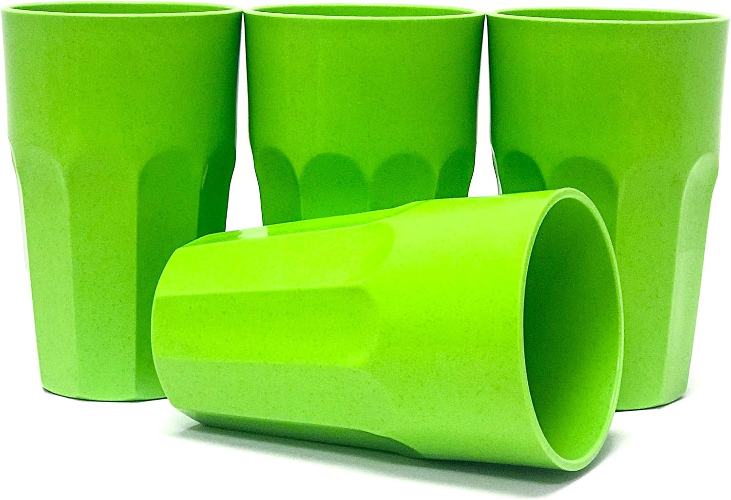 Mintra Home Unbreakable Tumblers 15 Ounce 4 pack (Green