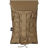 PETAC GEAR 1.5L / 3L Tactical Hydration Pack，Molle Carrier Pouch for 50 oz /100 oz Hydration Bladder Daypack Water Backpack.