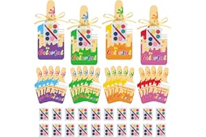 Yexiya 24 Pack End of the Year Student Gifts Watercolor Paint with 24 Colorful Cards Kindergarten School Graduation Gifts Present Bulk for School Birthday Gift Exchange Graduation Party Favors