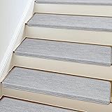 SMILOOL Bullnose Carpet Stair Treads Non Slip for