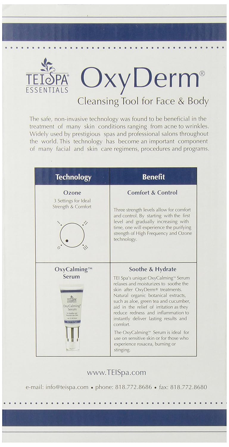 TEI SPA Oxyderm High Frequency Ozone Facial Tool: Beauty