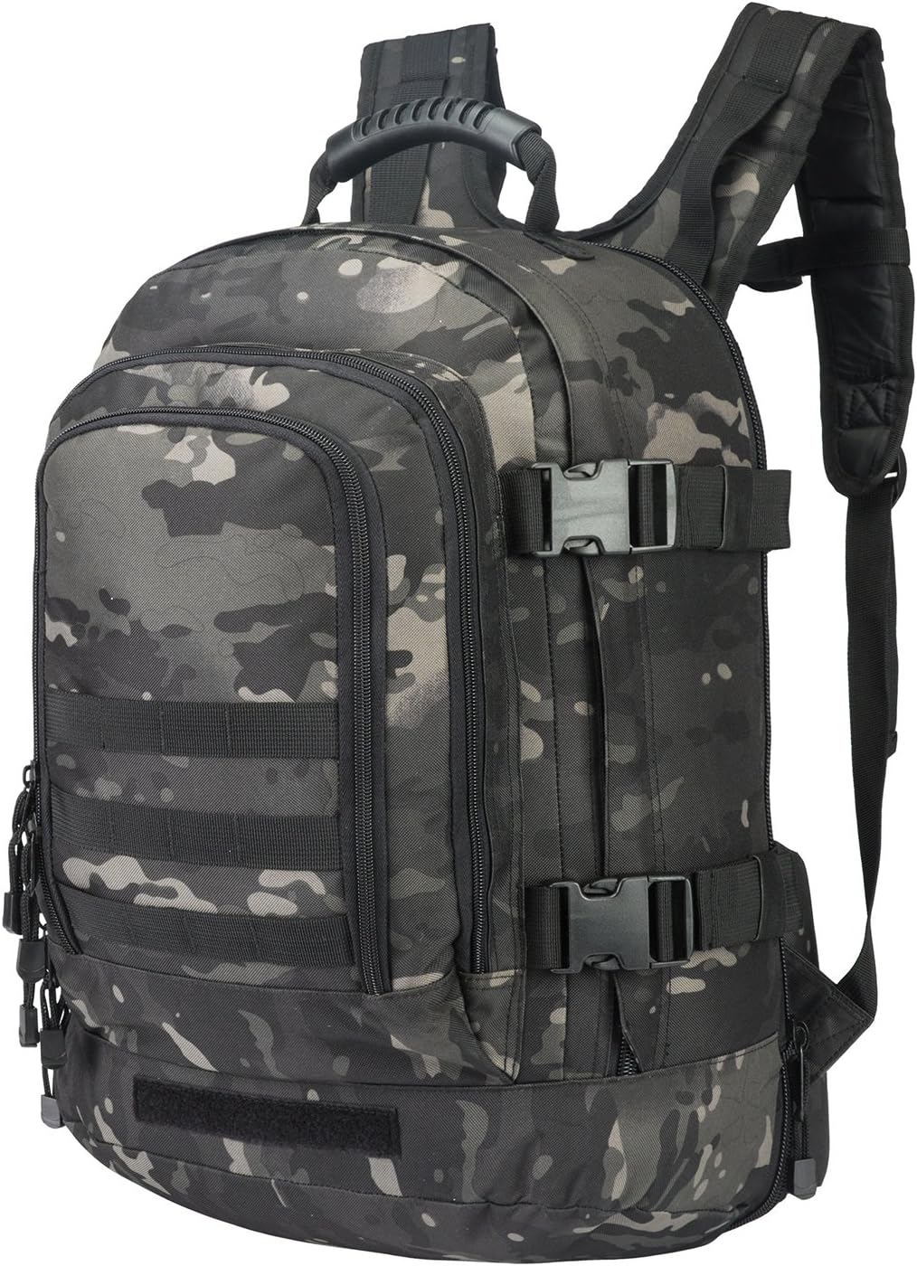Expandable Backpack 39L-64L Large Military Tactical Bug Out Bag Wth Waist Strap