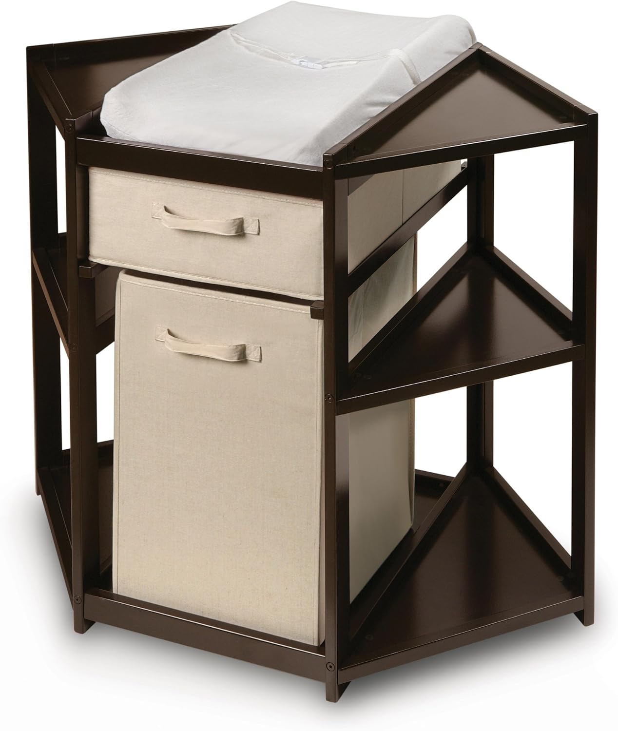 badger basket baby changing table