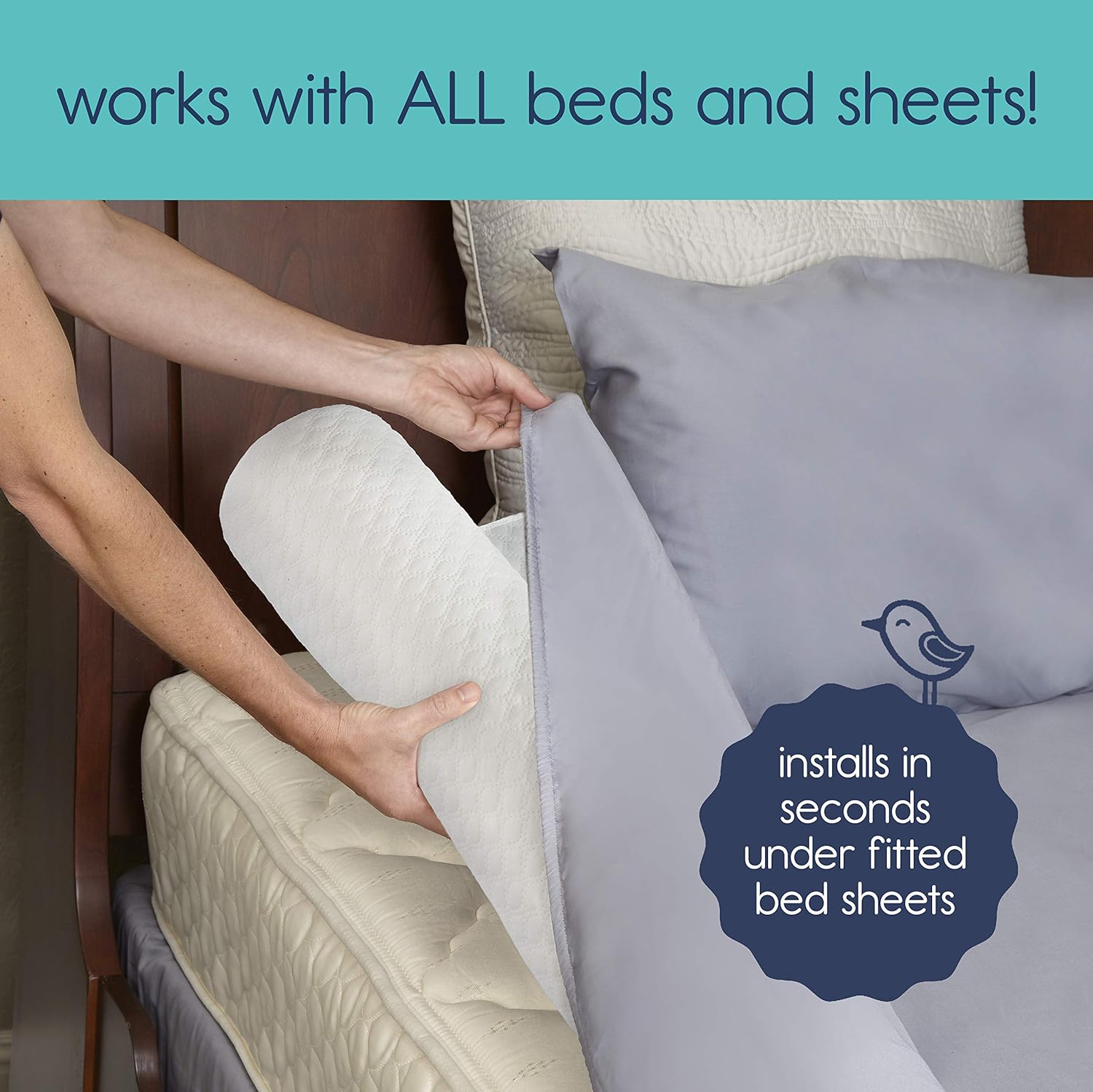 pillow bumpers for bed