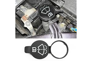 Couslcd Car Windshield Wiper Washer Fluid Reservoir Tank Bottle Cap Replacement Cap, Compatible with Camaro Silverado Cruze, OEM#12767700、13227300、12788573、19172571 Replacement (1 PCS)
