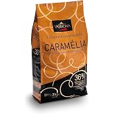 Valrhona Caramel Chocolate Pistoles - Milk, 34%, Caramelia - 1 bag, 6.6 lb | Caramel, 1 Bag