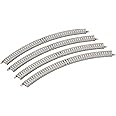 TOMIX 1191 N Gauge Curved PC Rail, C280-45-PC F, Set of 4
