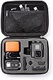 AmazonBasics Small Carrying Case for GoPro And Accessories - 9 x 7 x 2.5 Inches, Black