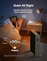 Pelonis Electric Radiator PHOENIX 13M 2500W 3 Heat Settings Adjustable view 3